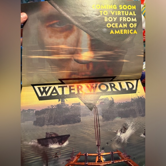 Nintendo power volume 77 - Yoshis Island w waterworld poster - Picture 2 of 3